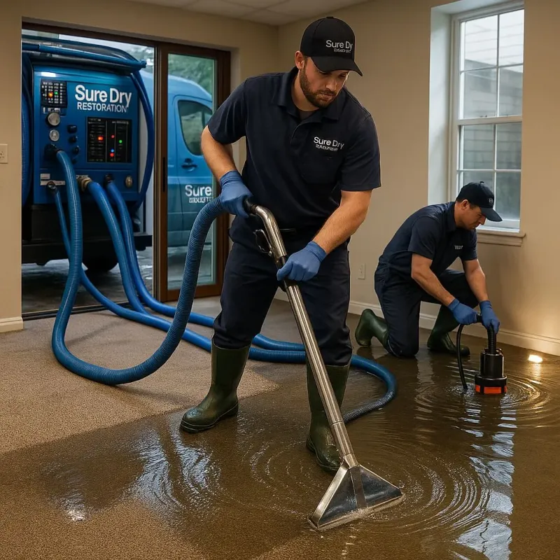 Water Extraction and Removal process in Lisbon Falls, ME